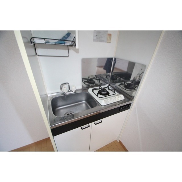 キッチン　１口ガスコンロ