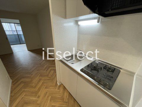 キッチン　お料理好きには嬉しい2口のシステムキッチン