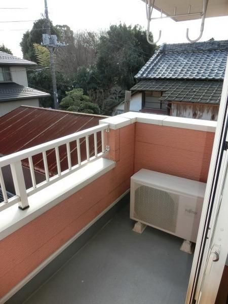 眺望　バルコニーです