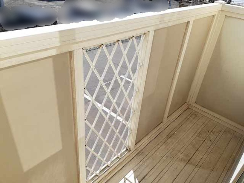 バルコニー　図面と現状に相違がある場合には現状を優先