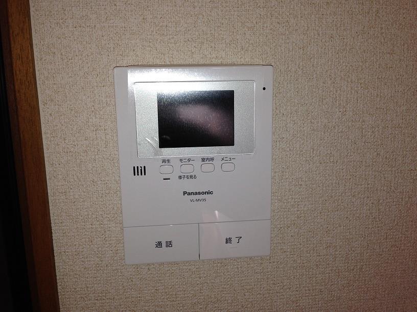 セキュリティ　モニター付インターホン