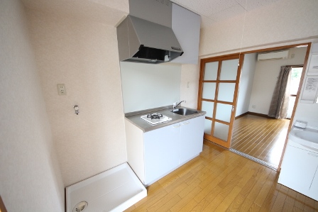 キッチン　一口コンロ付き