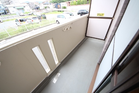 バルコニー　開放感のあるバルコニー