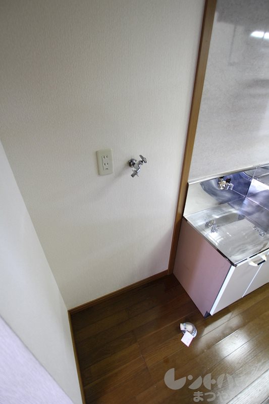 洗面設備　洗濯機置場