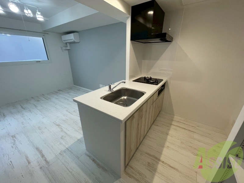 キッチン　清潔感がありお洒落なキッチンになっていました！