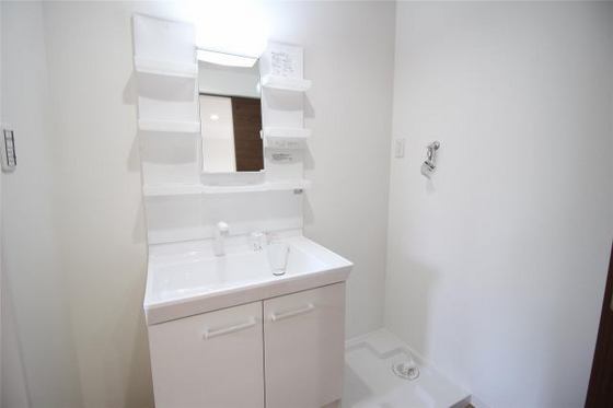 洗面設備　※他号室の写真です