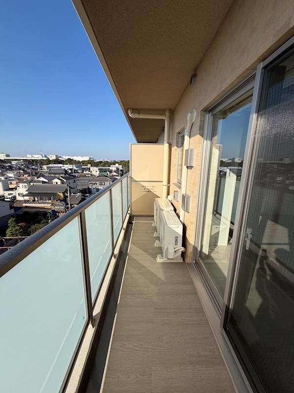 バルコニー　同タイプ　608号室