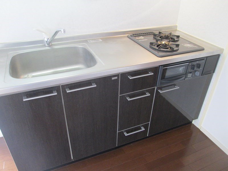 キッチン　ガス2口システムキッチン♪