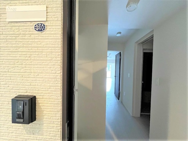 セキュリティ　モニター付きインターホン♪