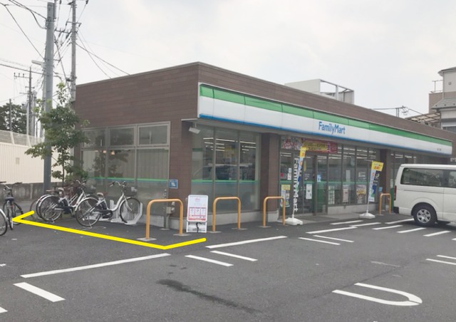 コンビニ　ファミリーマート江北二丁目店（コンビニ）まで711m