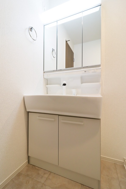 洗面設備　図面と現状に相違がある場合には現状を優先