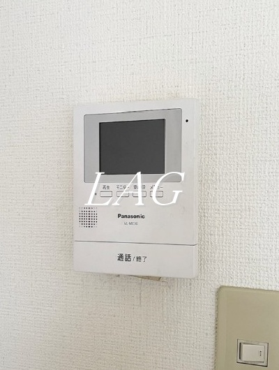 セキュリティ　モニター付インターホンです。