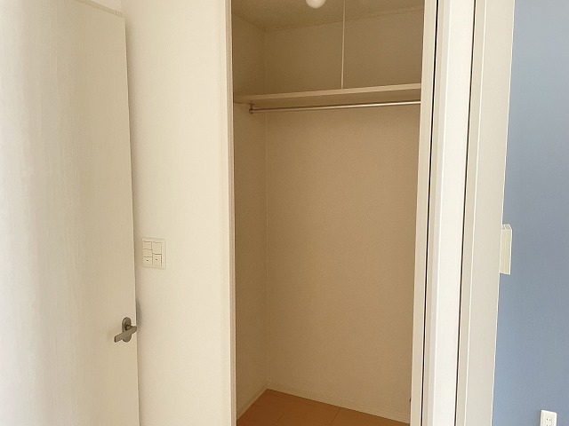 収納　大容量収納　ウォークインクローゼット付