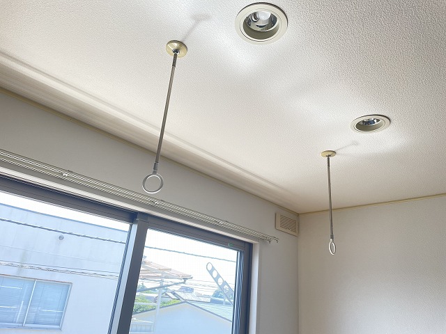 その他設備　室内物干し付で雨の日も安心^^