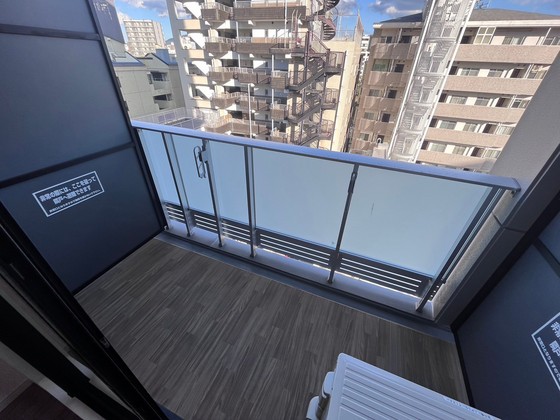 バルコニー　※別部屋の写真です