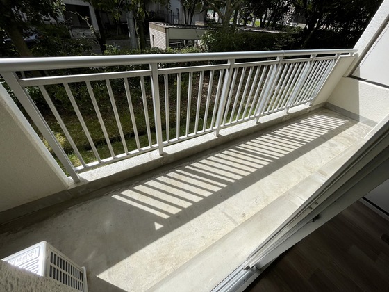 バルコニー　※別部屋の写真です