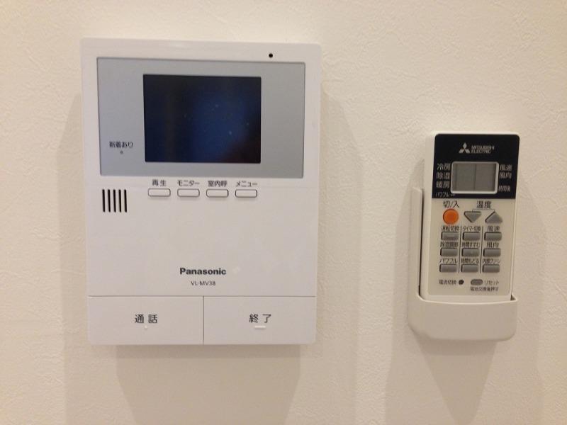 セキュリティ　モニタ付きインターホン※同シリーズ物件の写真になります