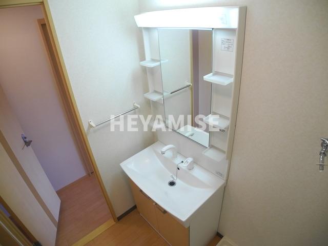 洗面設備　※室内画像は別部屋のもの