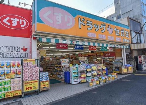 ドラックストア　ドラッグセガミ 成田東店（ドラッグストア）まで625m
