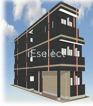 建物外観　2026年4月中旬完成予定の新築です♪