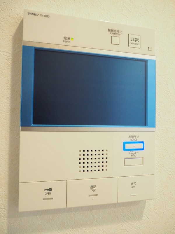 セキュリティ　TVモニター付インターフォン
