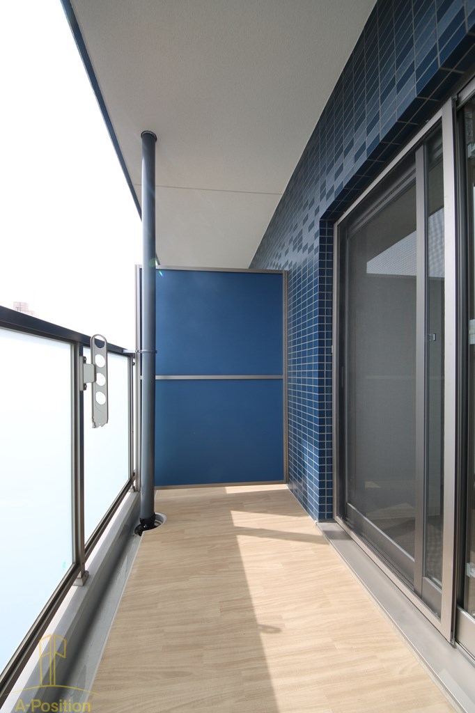 バルコニー　プレサンス谷町九丁目駅前