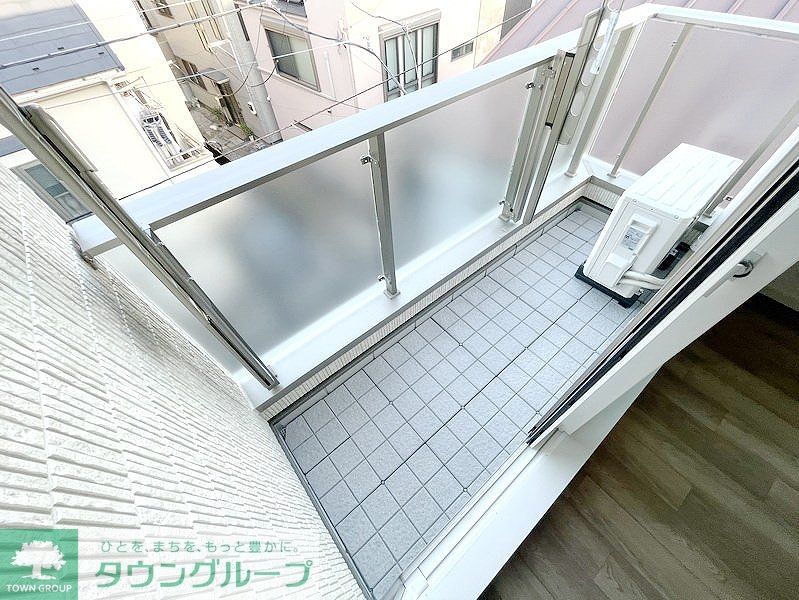 バルコニー　お問合せは(株)タウンハウジングレジデンス事業部までお問合…