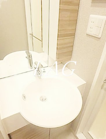 洗面設備　独立洗面台です。