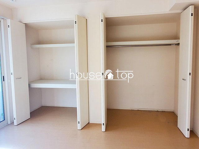 収納　クローゼット2箇所完備