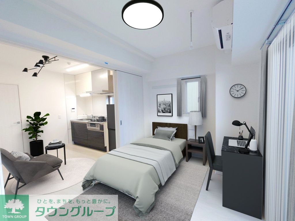 居室・リビング　【本物件に家具・家電は付帯しません】