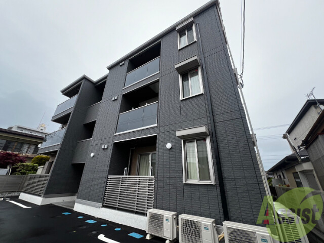 建物外観　仙台市若林区荒井４丁目「Ｄ－ＲＯＯＭ　ＡＲＡＩ　４ｔｈ」