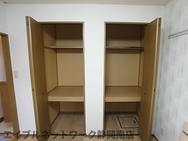 収納　大きなスペースがあり、収納には困りません