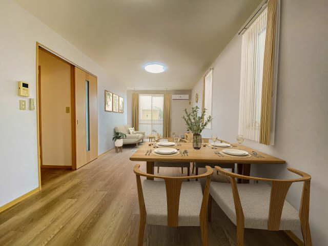 居室・リビング　家具は付いておりません。