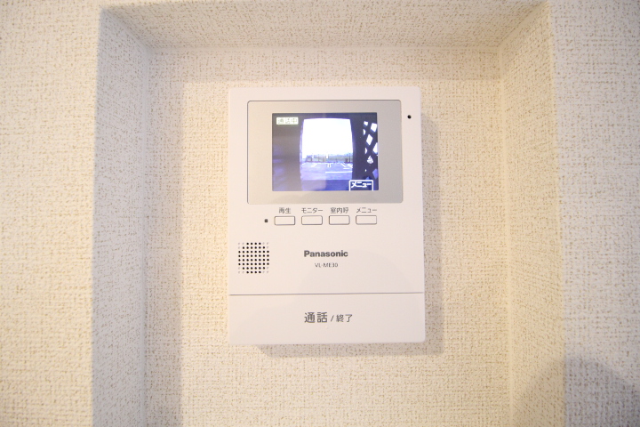 セキュリティ　TVインターホン付きで防犯対策