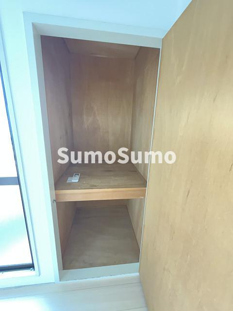 収納　大きなスペースがあり、収納には困りません