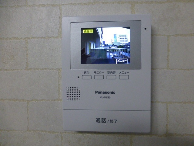 セキュリティ　一人暮らしでも安心！お部屋の中から来客が確認できます♪