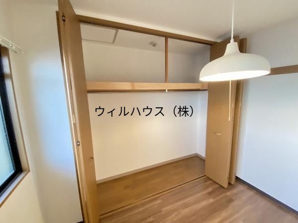 収納　クローゼット！