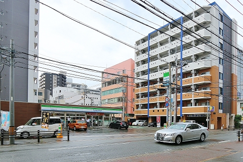 建物外観　博多駅徒歩圏内の人気デザイナーズマンションに空きが出ました！