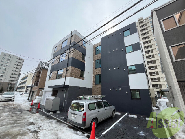 建物外観　白石区南郷通「ＪＡＮＵＳｒｅｓｉｄｅｎｃｅｓ南郷Ｈｉｌｌｓ」