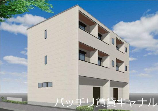 建物外観　建築中の為、外観パース使用