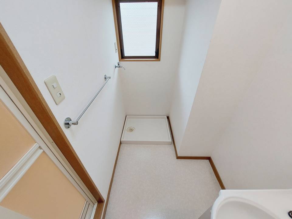 洗面設備　洗濯機置場