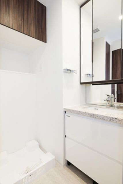 洗面設備　洗面所です