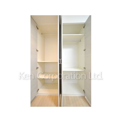 収納　同タイプ4階のお部屋を撮影。仕様が異なることがあります。