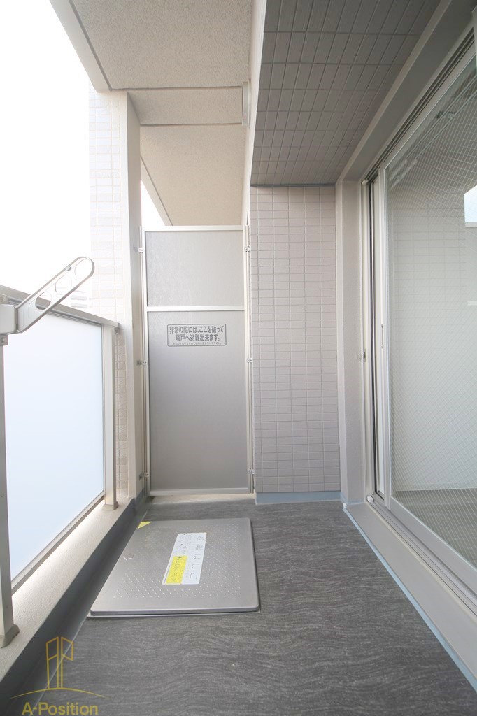 バルコニー　レジュールアッシュ桜宮エクシード