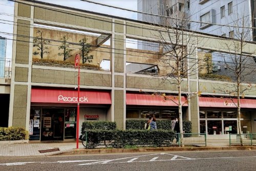 スーパー　ピーコックストア 三田伊皿子店（スーパー）まで689m