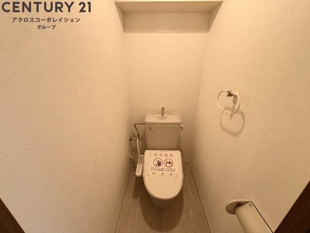 トイレ　ゆったり落ち着けるトイレです。