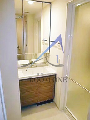 洗面設備　洗面台です。