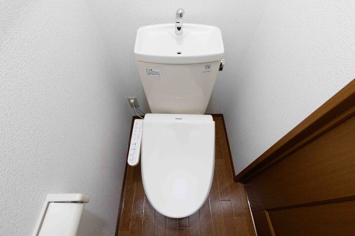 トイレ　ゆったりとした空間のトイレです