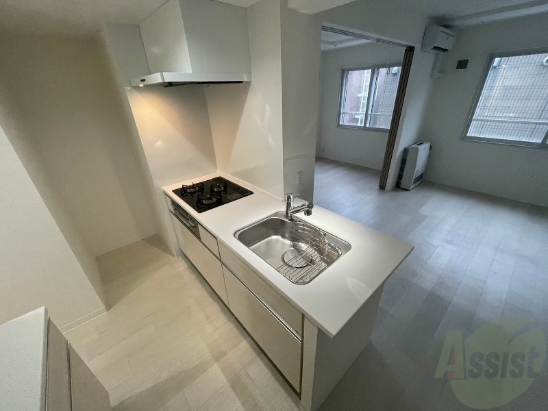 キッチン　システムキッチンなので、すぐお料理に使えます！