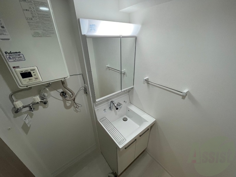 洗面設備　シャンプードレッサーで身支度もラクラクです！